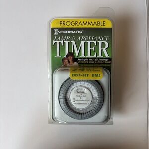 INTERMATIC TN811C‎ 24 Hour Control Lamp & Appliance Programmable Timer New